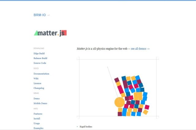 Noemiconcept's tweet photo. #WebDesign Un #moteur #JavaScript 2D pour vos #sites #web - Matter.js - https://t.co/FC06zRuR9L https://t.co/x15MZI06oT