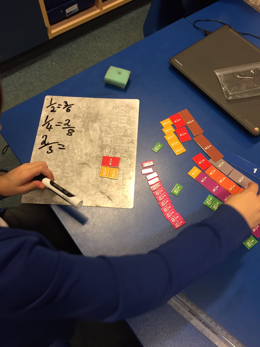 Wfieldyr6's tweet photo. We loved using our fraction wall today in 6AS. Can you answer this question? 🔢 https://t.co/WcQhSeOR1A
