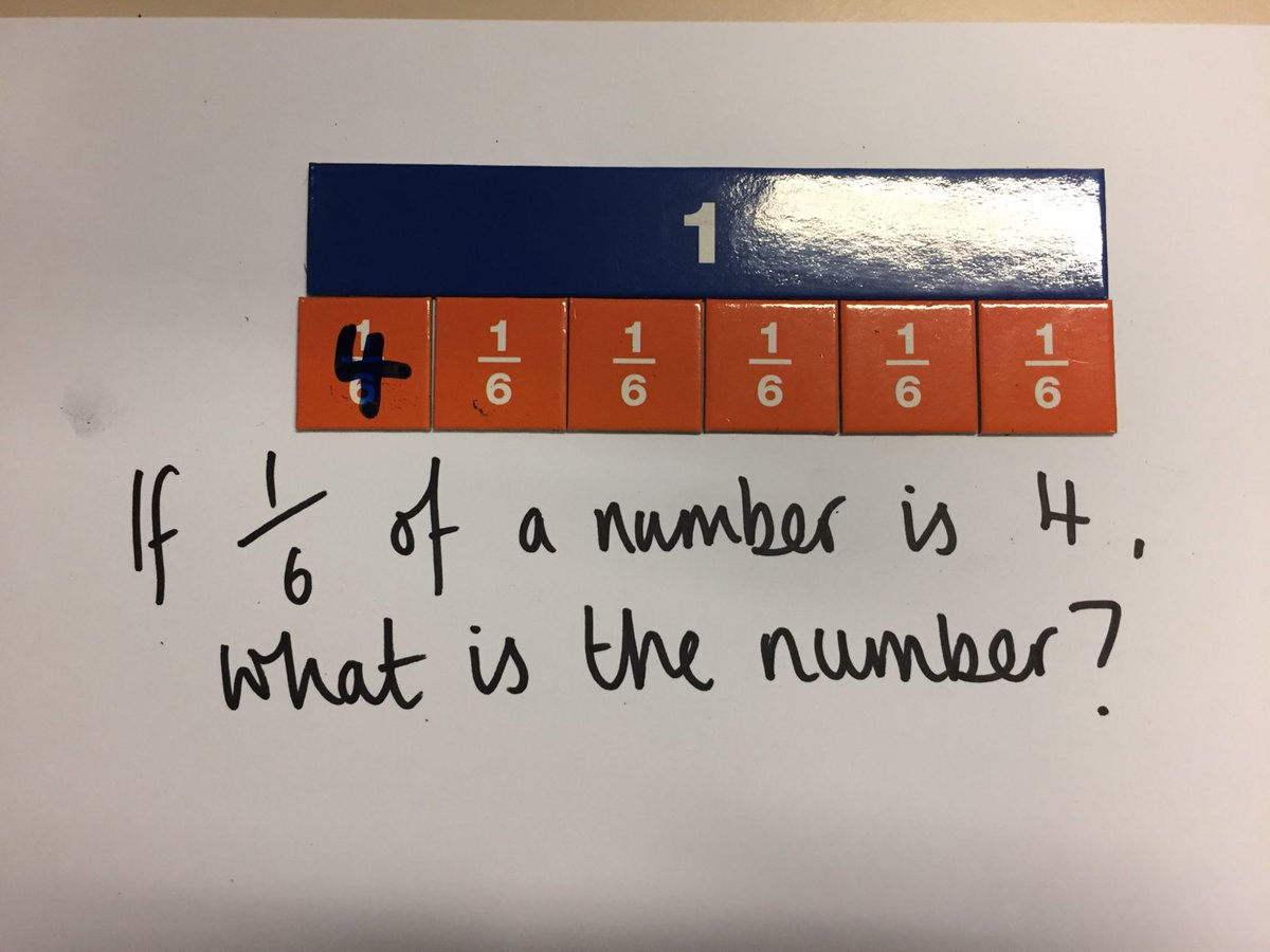 Wfieldyr6's tweet photo. We loved using our fraction wall today in 6AS. Can you answer this question? 🔢 https://t.co/WcQhSeOR1A
