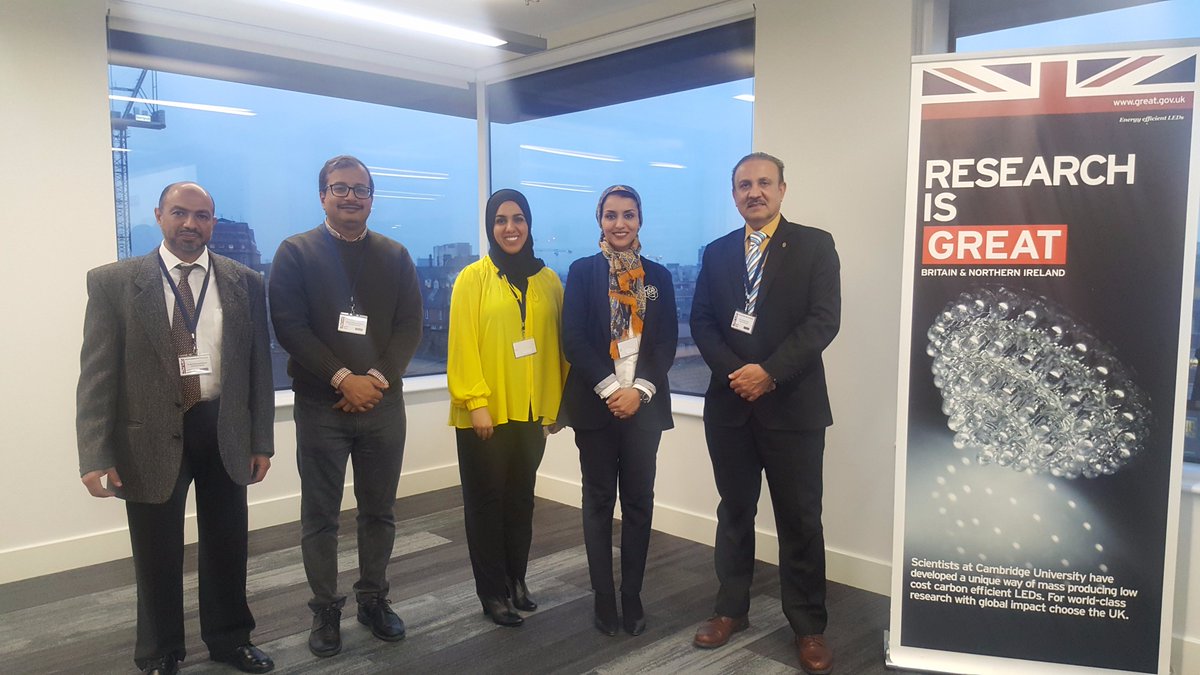 UK pleased to welcome University of Bahrain representatives who took part in the UK Cyber Security Symposium at the University of Manchester from 14-16 Nov #scienceisgreat#UK_Gulfscience