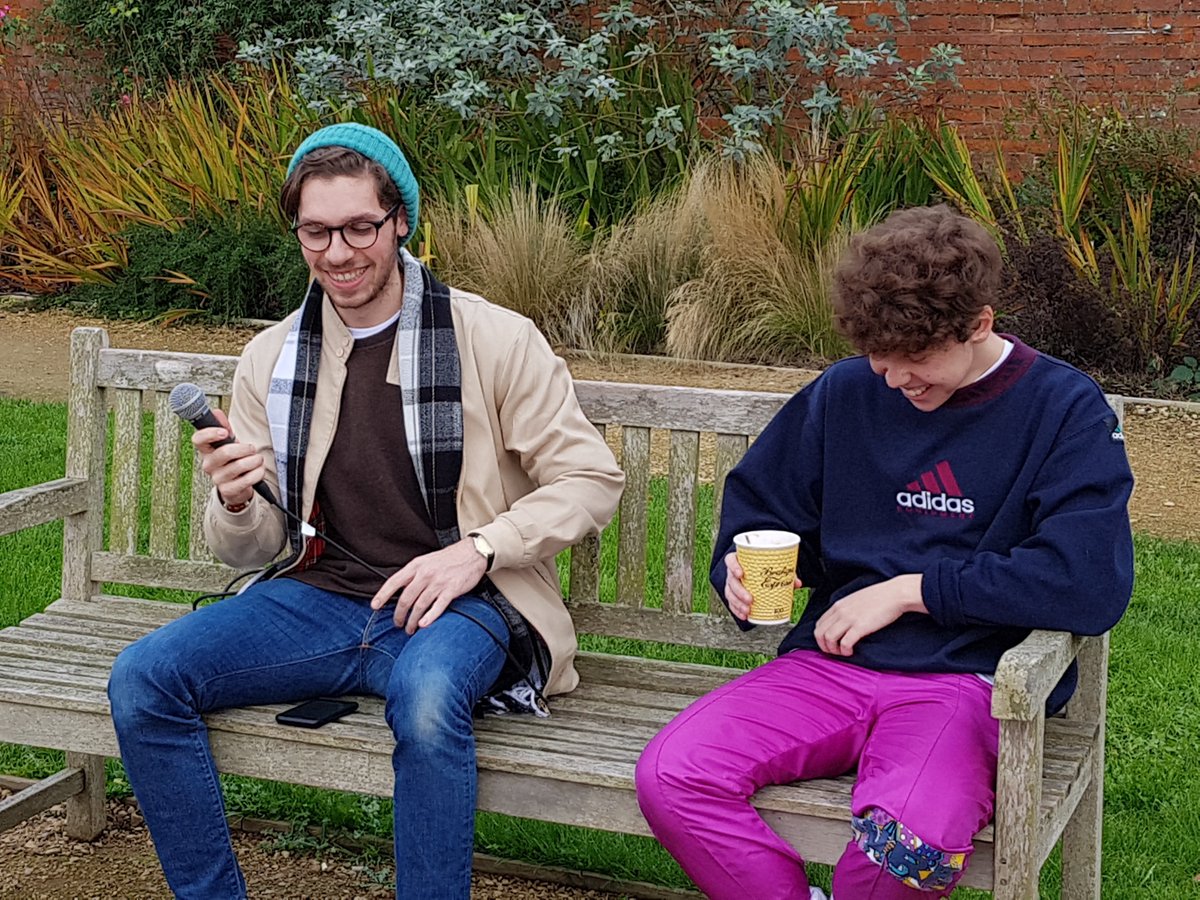 iammariewhite's tweet photo. The show at @BathSpaUni was a lot of fun yesterday, thanks for feeding us! After much laughter, we even managed to get through the @SpaLifeTV interview. #setmusicfree https://t.co/Caw3aShITx