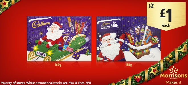 🎄Check out our £1 selection boxes in store and online now... po.st/SelectionB They're great for stocking fillers this #Christmas :)