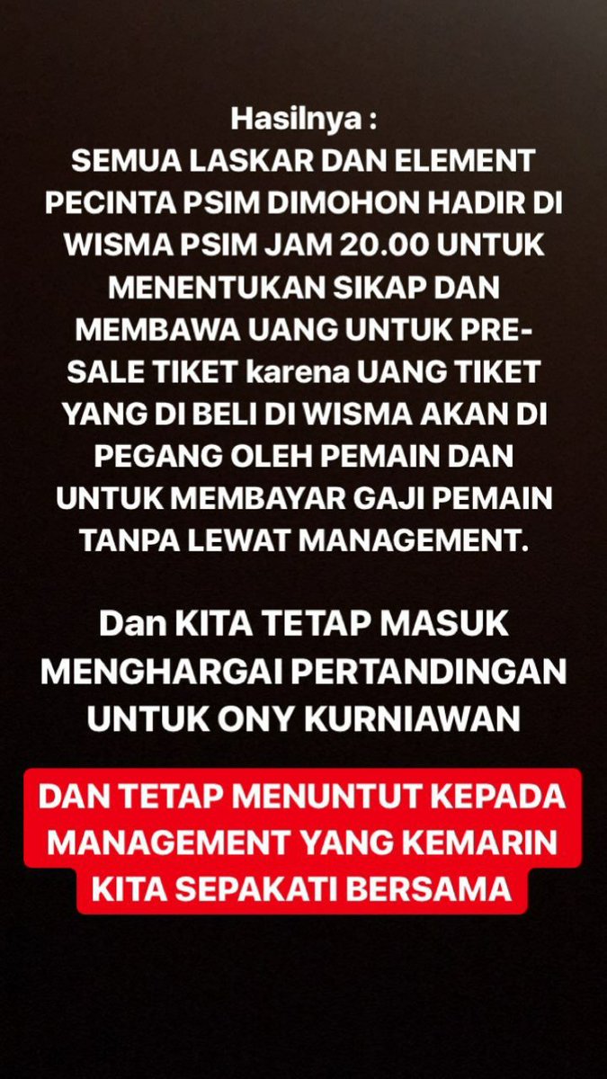 Story live Mataram
#fyi