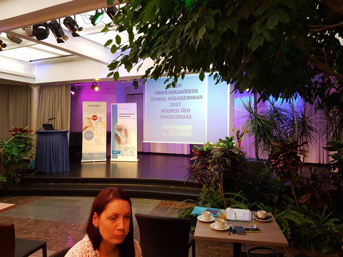 helerimall's tweet photo. @EestiOnkooed celebrating 21st fallseminar "Young nurses in oncology" https://t.co/Fygb2M9Q6a