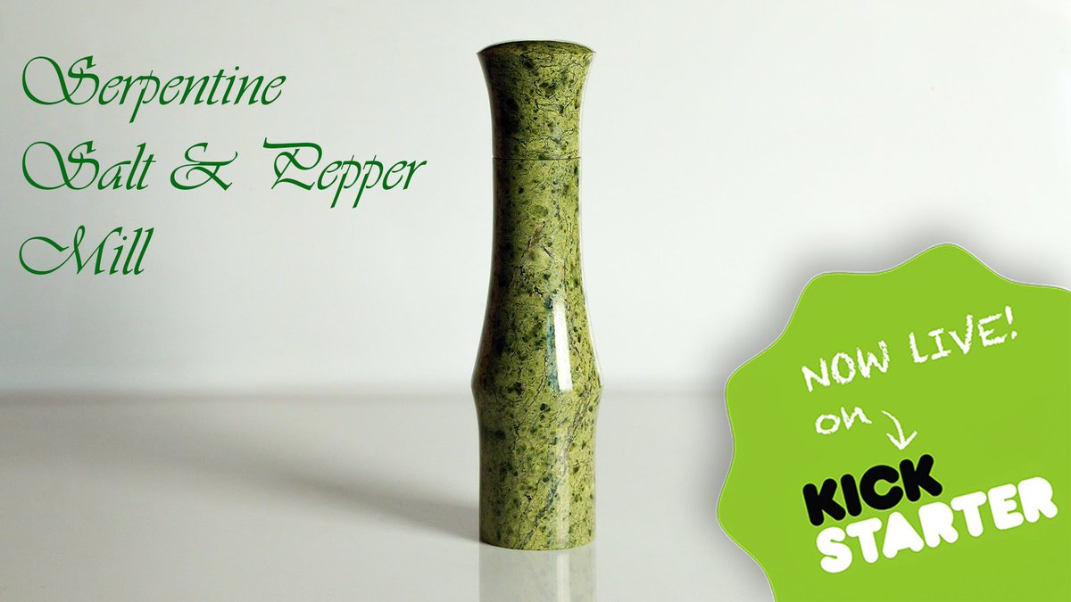 Filapoppulus's tweet image. We live on Kickstarter! 

Check out, support, share, spread the word and back the #crowdfundingcampaign for our project "Serpentine Salt and Pepper Mill" on #kickstarter. Together let's make it happen!
kck.st/2ihsTYq