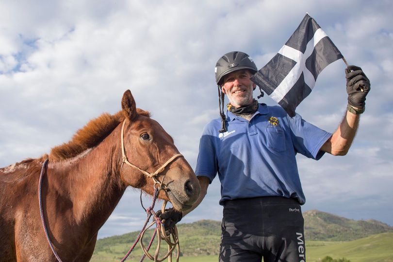 hospiceuk's tweet image. 1,000km across Mongolia in 9 days. Paul is one of just 30 to complete legendary horse race the Mongol Derby to raise £22,000 for @CHSW: cornwalllive.com/news/cornwall-… #hospice
