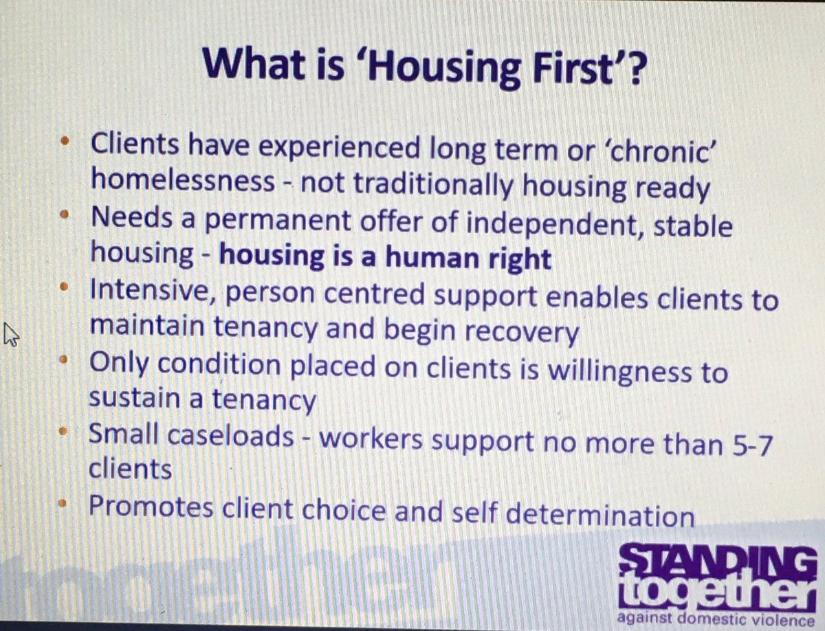 GudrunBurnet's tweet photo. .@STagainstDV @DVCN Eli speaking about #HousingFirst #DAhousing #DVCN2017. Fantastic project &amp; innovation https://t.co/zbsEiQjWfI