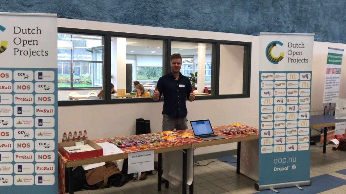 Wij zijn er klaar voor: de ICA-bedrijvenmarkt in Arnhem. Dennis en Ilse vertellen je graag meer over onze projecten, werken bij DOP en de beschikbare back-end (afstudeer)stage. Tot bij onze stand!