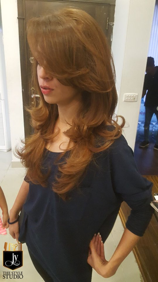 jystylestudio's tweet photo. Caramel and Cinnamon Hues! Senior Stylist Samreen has the winter hues down with everything that’s comforting. Beautiful tones of cinnamon and caramel look stunning on our Client #JYthestylestudio https://t.co/2AxcIO3quE
