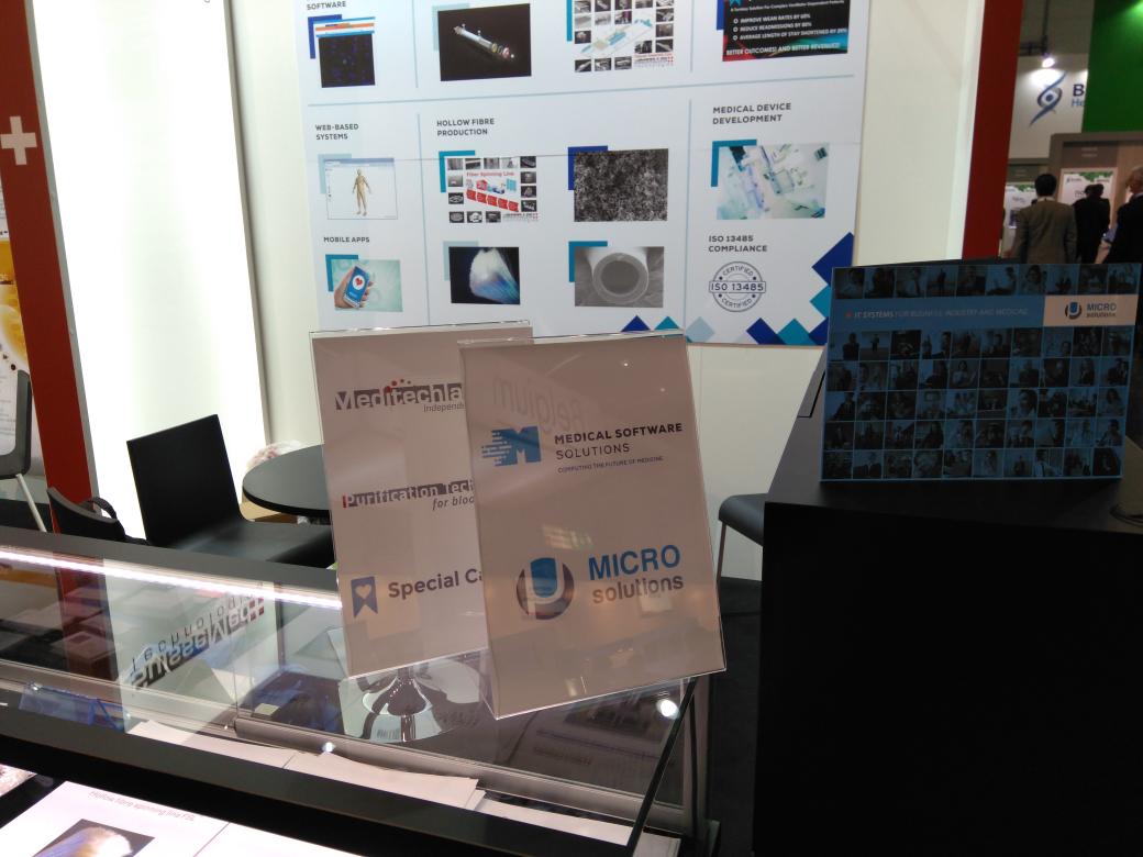 microsoll's tweet image. great to meet our partners at #MEDICA2017. #MicroSolutions team will do the best and come next year with improvements
