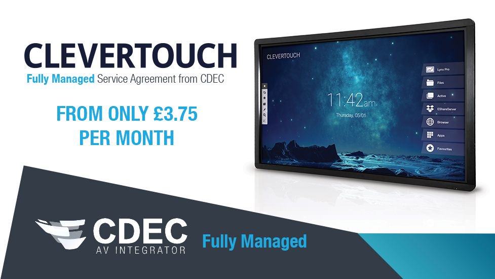 StriveAV's tweet photo. Maintain and update all your Clevertouch devices with a cost-effective fully managed service agreement https://t.co/nWn1HEkYHD #AVTweeps https://t.co/0g95eDfk5w