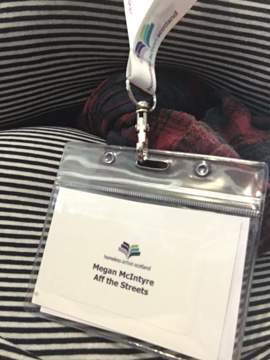affthestreets's tweet photo. Out and about at the Homeless Action Scotland conference #hascon17 https://t.co/LEsyzeupCD