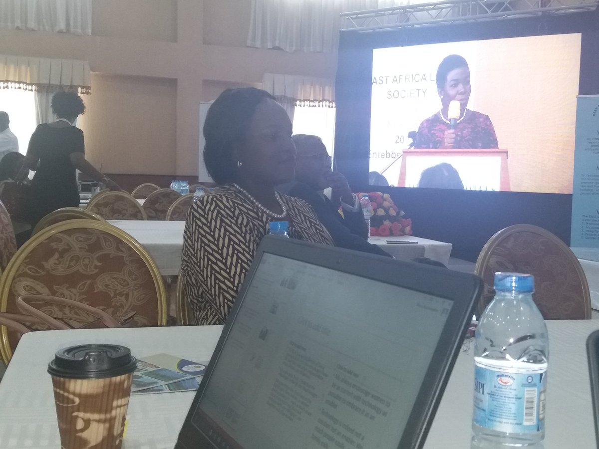 mbenekam's tweet photo. @SarahMhamilawa Convener and Chair of Women Lawyers Committee of @ealawsociety opening the #EALSWLC17 in Entebbe  @AnneAbeja VP following keenly.  @EACJCourt @EA_Bunge @The_EastAfrican @lawsocietykenya @ug_lawsociety https://t.co/0kReGuOdbF