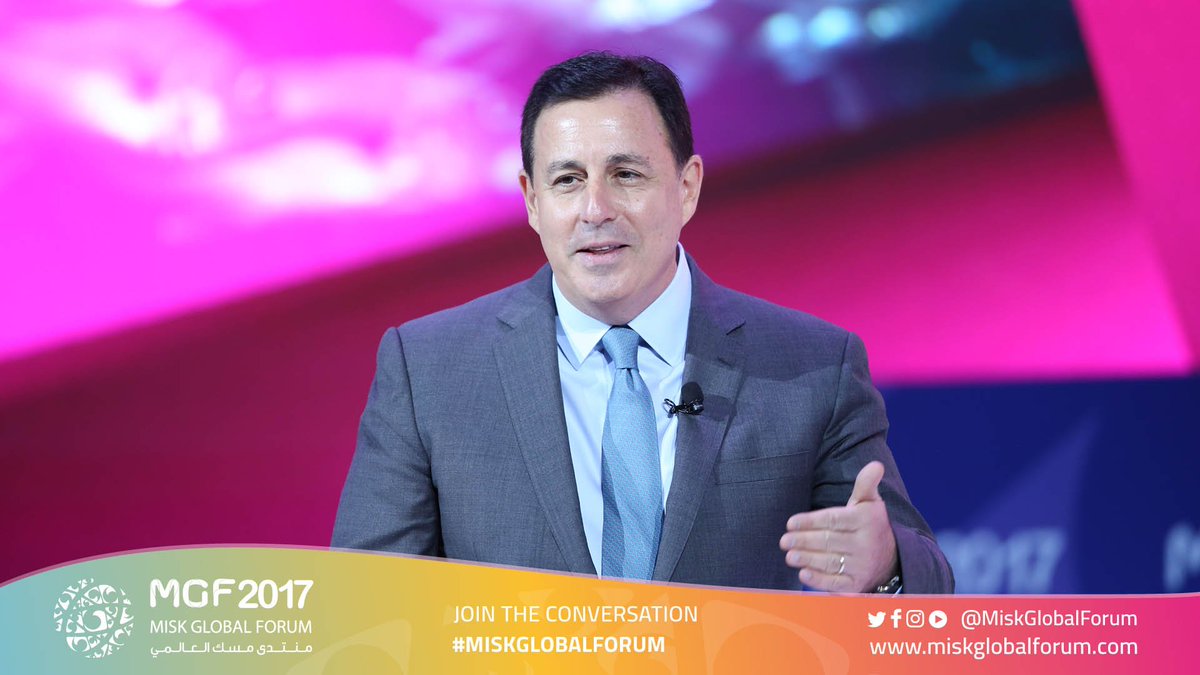 Misk_Global's tweet photo. “The Crown Prince has unleashed the power of a new generation.” - @JDefteriosCNN on youth in Saudi Arabia at #MiskGlobalForum https://t.co/u4lpYWcE67 https://t.co/CRWGmth42Y