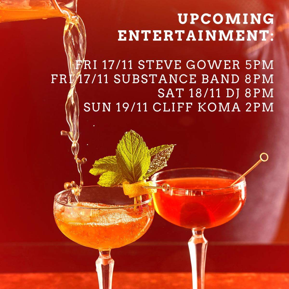 Blue_Gums_Hotel's tweet photo. Bar345 
this weekend is going to be big
Cocktail on
#BAR345 #cocktails https://t.co/MwqsdPejga
