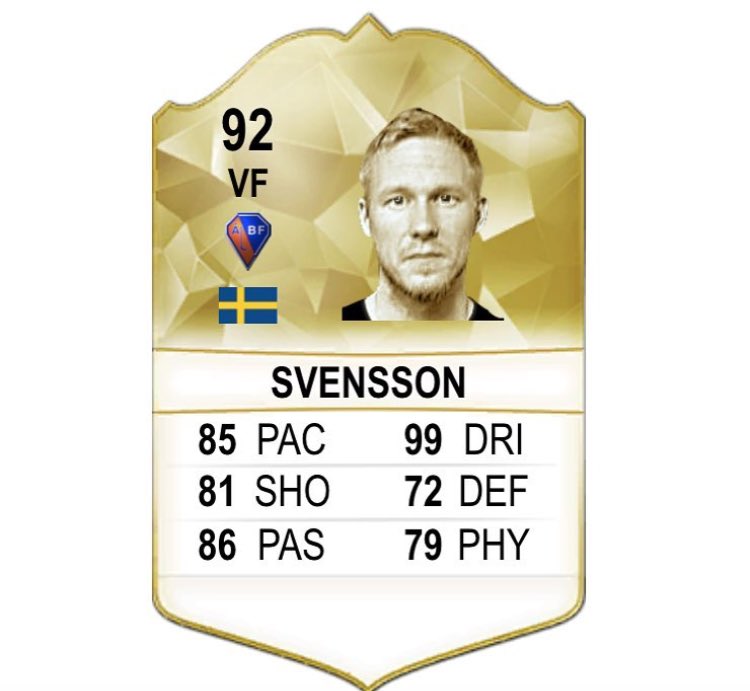Kenneth Svensson. Rightarnas rightare med dragningarnas dragningar längs vänsterkanten. 216 mål och 165 assist levererade Kenneth under sina år i Ackers. En sann legend som förnedrat många försvarsspelare genom åren. #ackerslegends