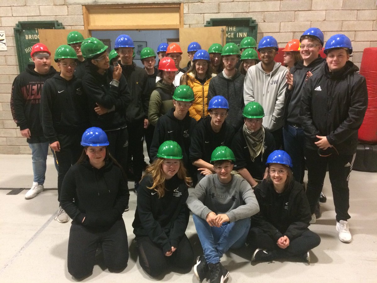 DerbycollegePS's tweet photo. #DC_police Riot training with @DerbysPolice ready for the “Trump protest” scenario #DC_workexperience #DC_trips https://t.co/yt3LCVykh9