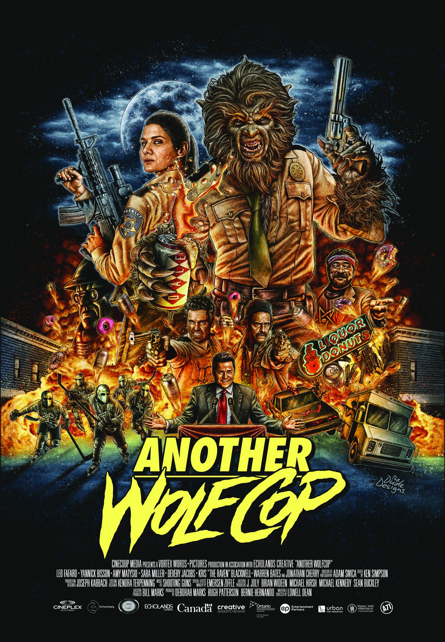 Tom 狼人間になった警察官の活躍を描くウルフ コップの続編 Another Wolfcop が12月1日にカナダとアメリカで劇場公開されるらしいですね T Co Ubyob5k3cg T Co 3ckw8xsskb Twitter