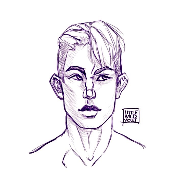 lilWildviolet's tweet photo. At school "Let's draw a cute girl" and then this happened. Definitely NOT what I wanted but well #drawing #digitalart #sketch #intouspro https://t.co/uJs7wt5QsZ