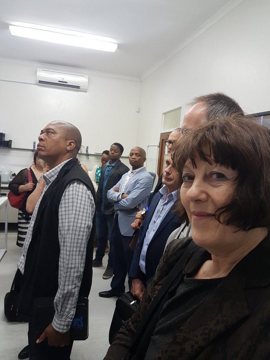 VosterMuchenje's tweet photo. We are now through with the @ARCSouthAfrica Biotechnology Platform visit #FSAGRI https://t.co/KtZ2stuDAQ