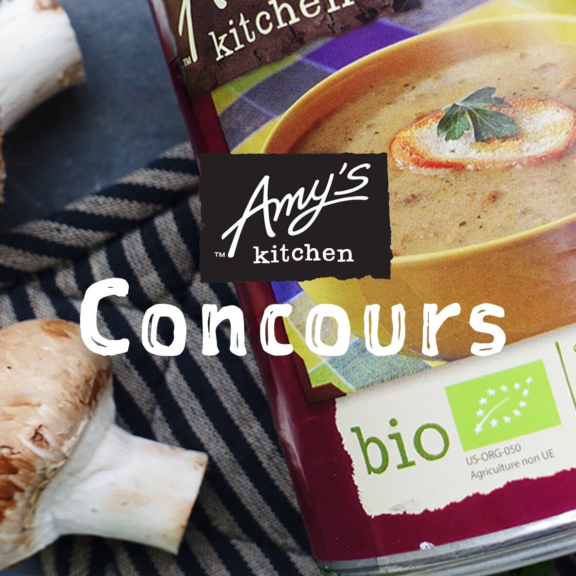 La saison des soupes est arrivée ! Nous vous proposons un concours pour la fêter ! INSTAGRAM: <a href="/parisbyvegan/">Parisbyvegan</a> <a href="/amyskitchenfr/">Amy's Kitchen France</a>