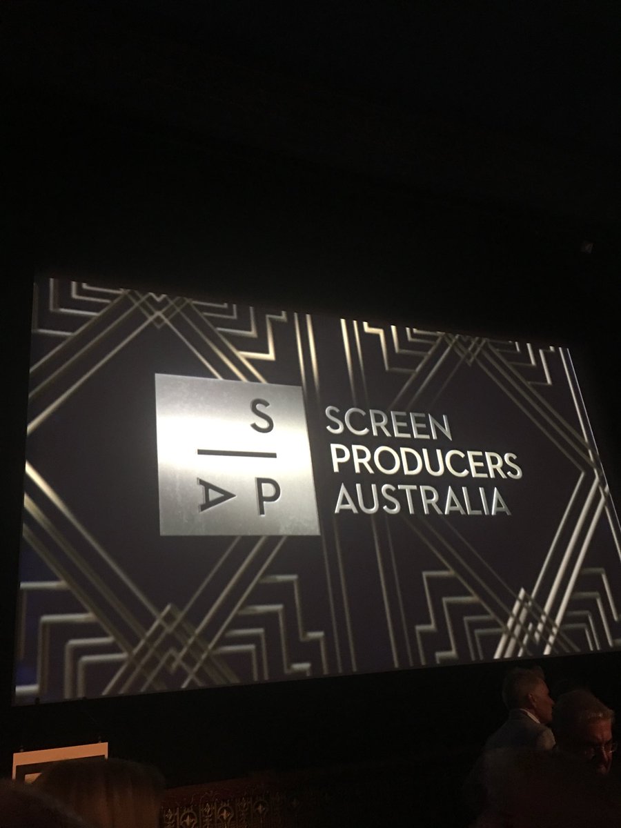 Excited to be at the Screen Producers Australia awards, where season two of #Cleverman is nominated for Best Drama! <a href="/Screen_Producer/">Screen Producers Aus</a>