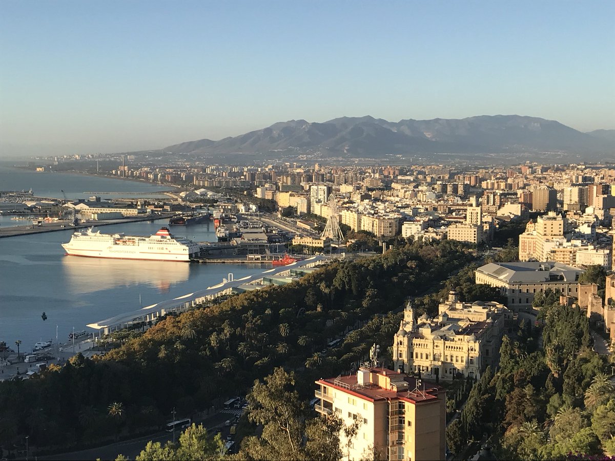 Jet lag is a lot easier to tolerate when waking up to this view at the Parador de Gibralfaro in Malaga.<a href="/paradores/">Paradores de Turismo</a>