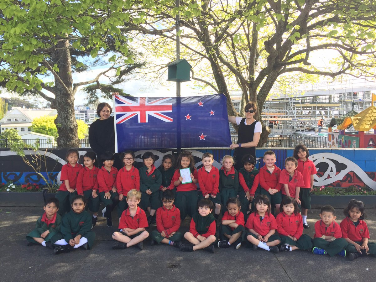 Hi <a href="/ColetteCotton/">Colette Cotton</a> here we have Room 7 from <a href="/newmarketschool/">Newmarket Principal</a> and their teacher <a href="/AndreaDesForges/">Andrea Des Forges</a> with the card received from stmarysfolkestone.com -Look forward to our children responding to your children. -<a href="/ginnynz01/">Virginia Kung</a>