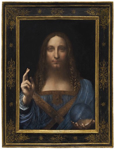 Leonardo da Vinci's masterpiece Salvator Mundi sold for $450,312,500, a record any work of art sold at auction. How would you secure it on your superyacht?! #superyacht #yacht #Security #art #worldrecord #LeonardoDaVinci #salvatormundi