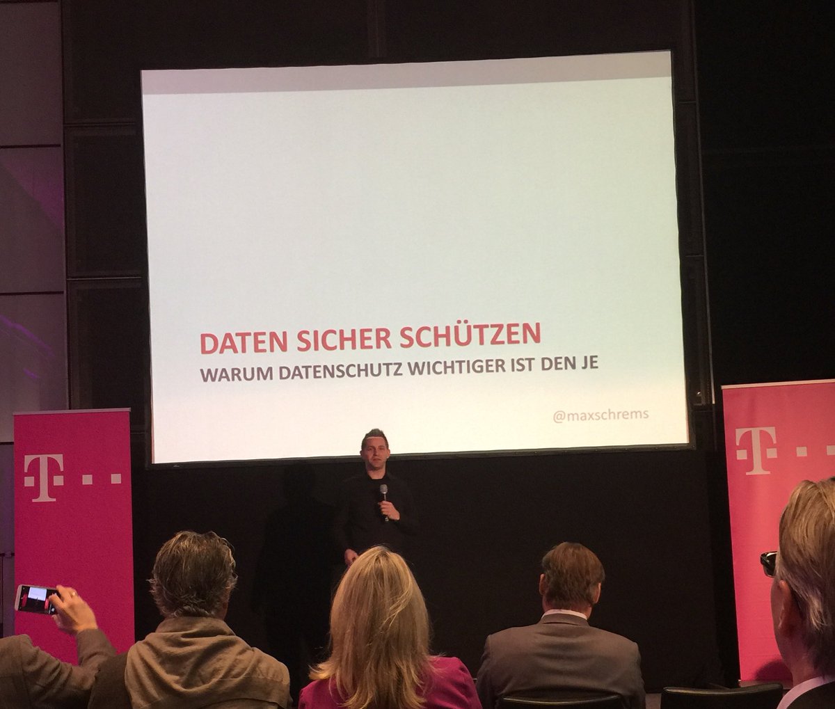 C. Antlanger-Winter (@antlanger) on Twitter photo T-Breakfast about data protection with great talk from <a href="/maxschrems/">Max Schrems 🇪🇺</a> #DSGVO #TMobile - special thanks <a href="/mzesch01/">Maria Zesch</a> for the invite T-Breakfast about data protection with great talk from <a href="/maxschrems/">Max Schrems 🇪🇺</a> #DSGVO #TMobile - special thanks <a href="/mzesch01/">Maria Zesch</a> for the invite