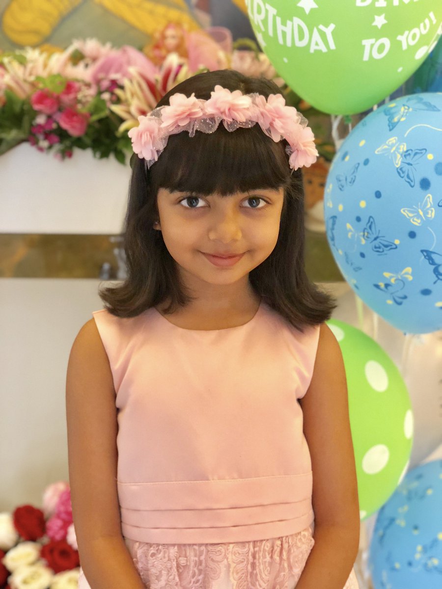 juniorbachchan's tweet image. Happy Birthday little Princess 💖