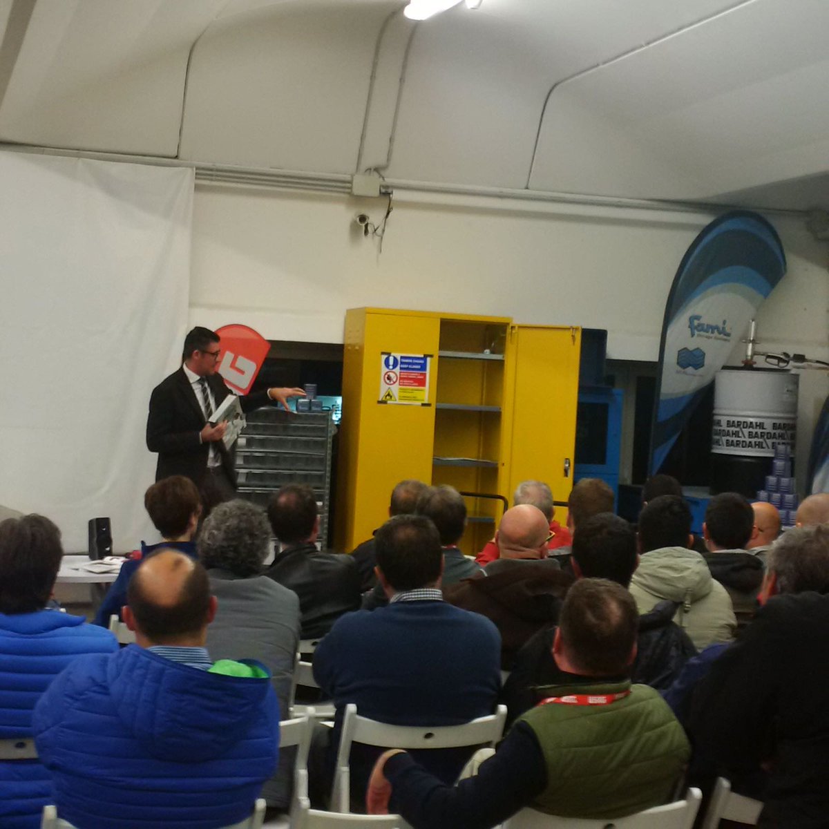 famisrl's tweet photo. Momenti della partecipazione di #Famisrl all’#openhouse di BACAR SRL, uno dei  rivenditori Gold, che in provincia di Lucca è un punto di riferimento specializzato in ambito di auto attrezzature. Straordinaria l’affluenza! https://t.co/oJvZlehofB