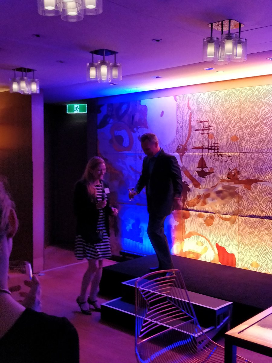 InformedTweet's tweet photo. @robfitz61 from @AIIA_ICT introducing Global CEO Liz Vega at @InformedTweet 25th anniversary #Informed25 https://t.co/T7AiZHp6Nz