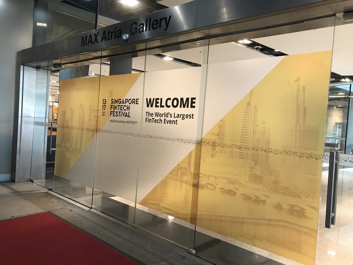 navigatepr_sg's tweet photo. Concluded the final exhibition day of #SGFinTechFest #SFF2017 Till the next one in Nov 2018! #HelixPR https://t.co/kxiEBIfN7Y