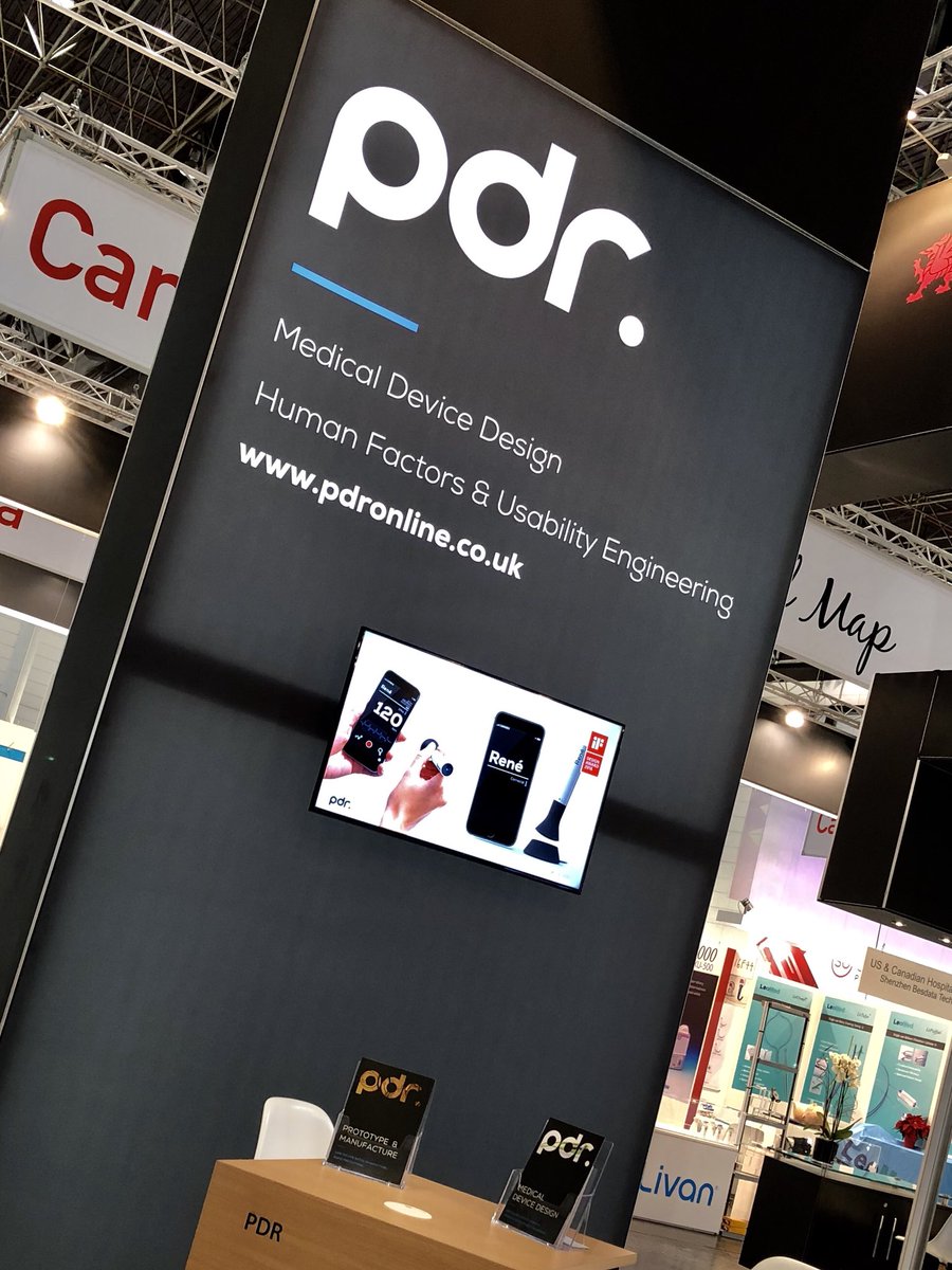 PDR_Design's tweet photo. Final day @MEDICATradeFair. If you are looking for #medicaldevice #design then come and find us in Hall 16 Stand F42 🏴󠁧󠁢󠁷󠁬󠁳󠁿 #AwardWinning https://t.co/2M30AQpAna
