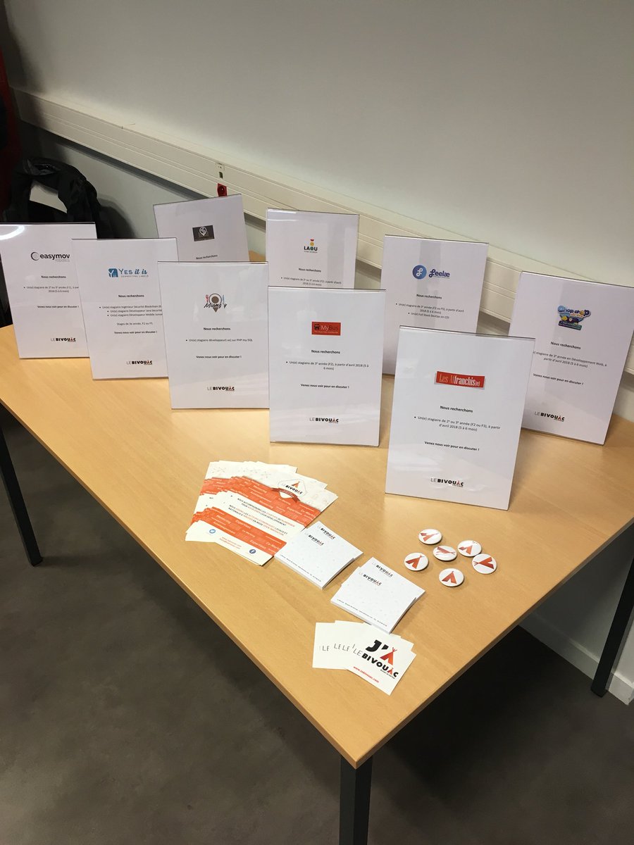 lebivouac_'s tweet photo. C’est parti pour le forum ISIMATIC @isima5 https://t.co/m68L055W0W