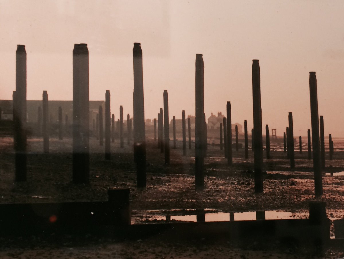 WhitsMuseum's tweet photo. Ever wondered how or why the groynes were installed on the beach? Then pop in to our Defending our Shores exhibition and take a look at these photos from the 1989 construction! https://t.co/iOs53GDQVn