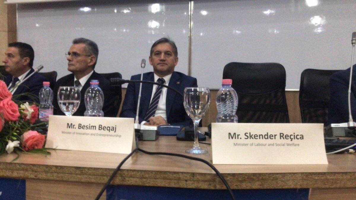 UNDPALMP's tweet photo. A 10M fund is created by the ministry  of innovation that will directly support innovation in #Kosovo It is divided into: 1) direct fundings and 2) innovation and entrepreneurship centers. In the knowledge based economy we need to remove all obstacles to development. https://t.co/dZtUpnWL6H