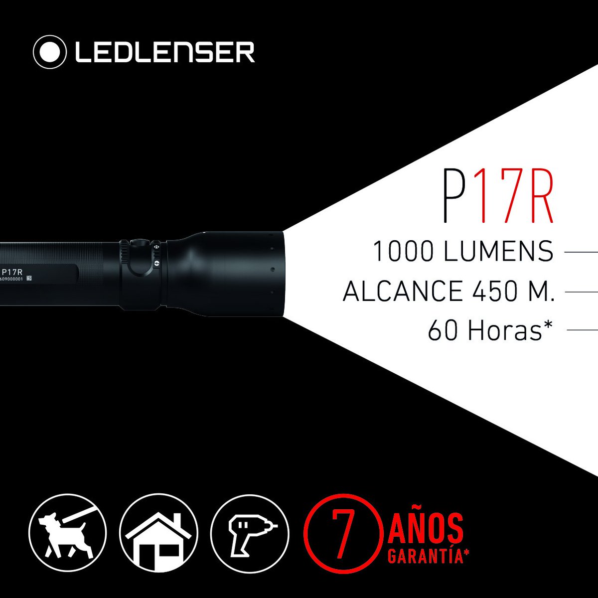 Nueva #SerieP #Ledlenser ha mejorado todos los modelos, os presentemos la #P17R
