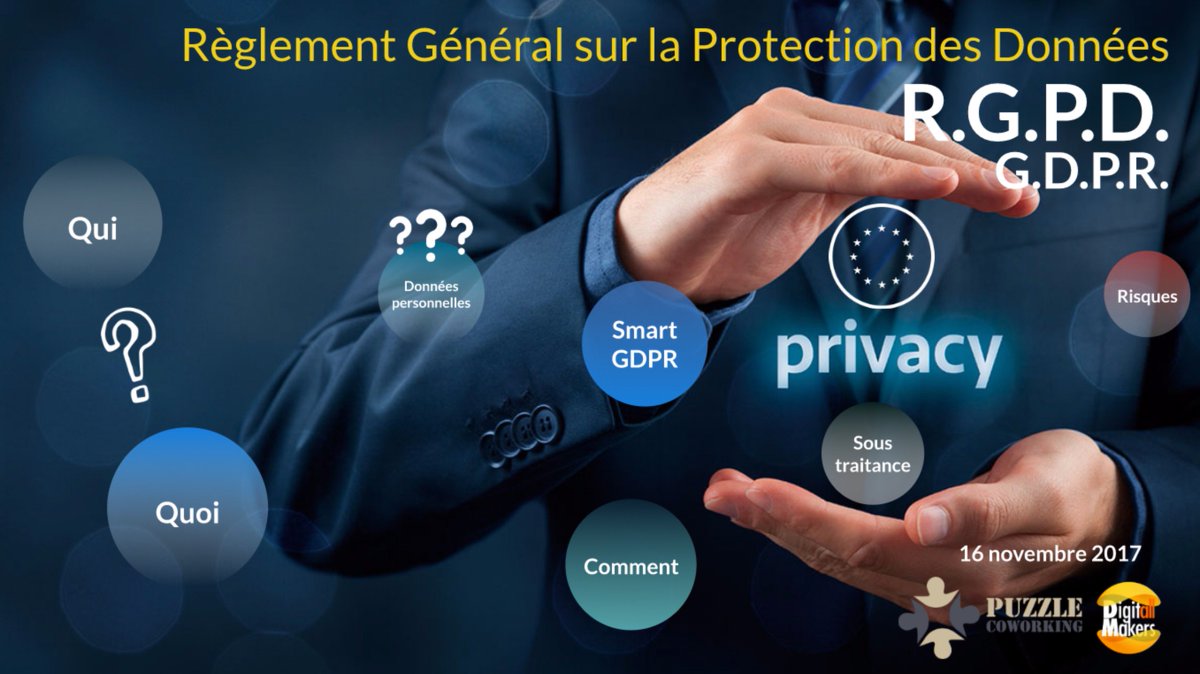 #QUOI #Réglementeuropéen #DPO #RGPD #GEW2017
Doit être associé à toutes les questions de #protection des #données à caractères personnels. Doit contrôler, conseiller et être un point de contact.