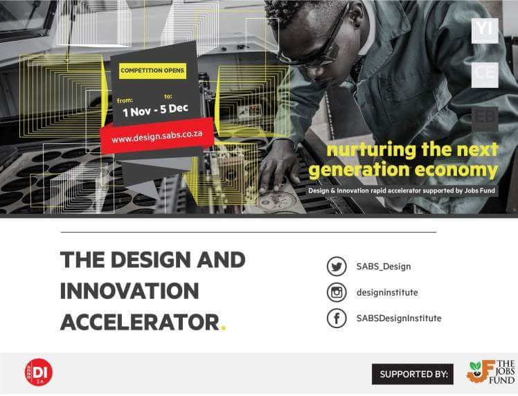 creativenestlin's tweet photo. Are you an entrepreneur who has already launched a start-up that trades within any industry (that’s not related to arts and crafts) and wish to take grow it? APPLY FOR
The Design and Innovation Accelerator by @SABS_Design
#CE2017 #YI2017 #EB2017
https://t.co/fO2uJRwQOJ https://t.co/tVIwoUjyRe