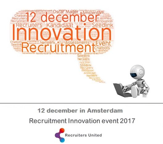 Kom op dinsdag 12 december naar het Recruitment Innovation Event in Amsterdam en kom alles te weten over belangrijke ontwikkelingen en nieuwe typen assessments. Het event is gratis voor RU-leden #RIE17 Aanmelden kan via bit.ly/2iiUMzj
