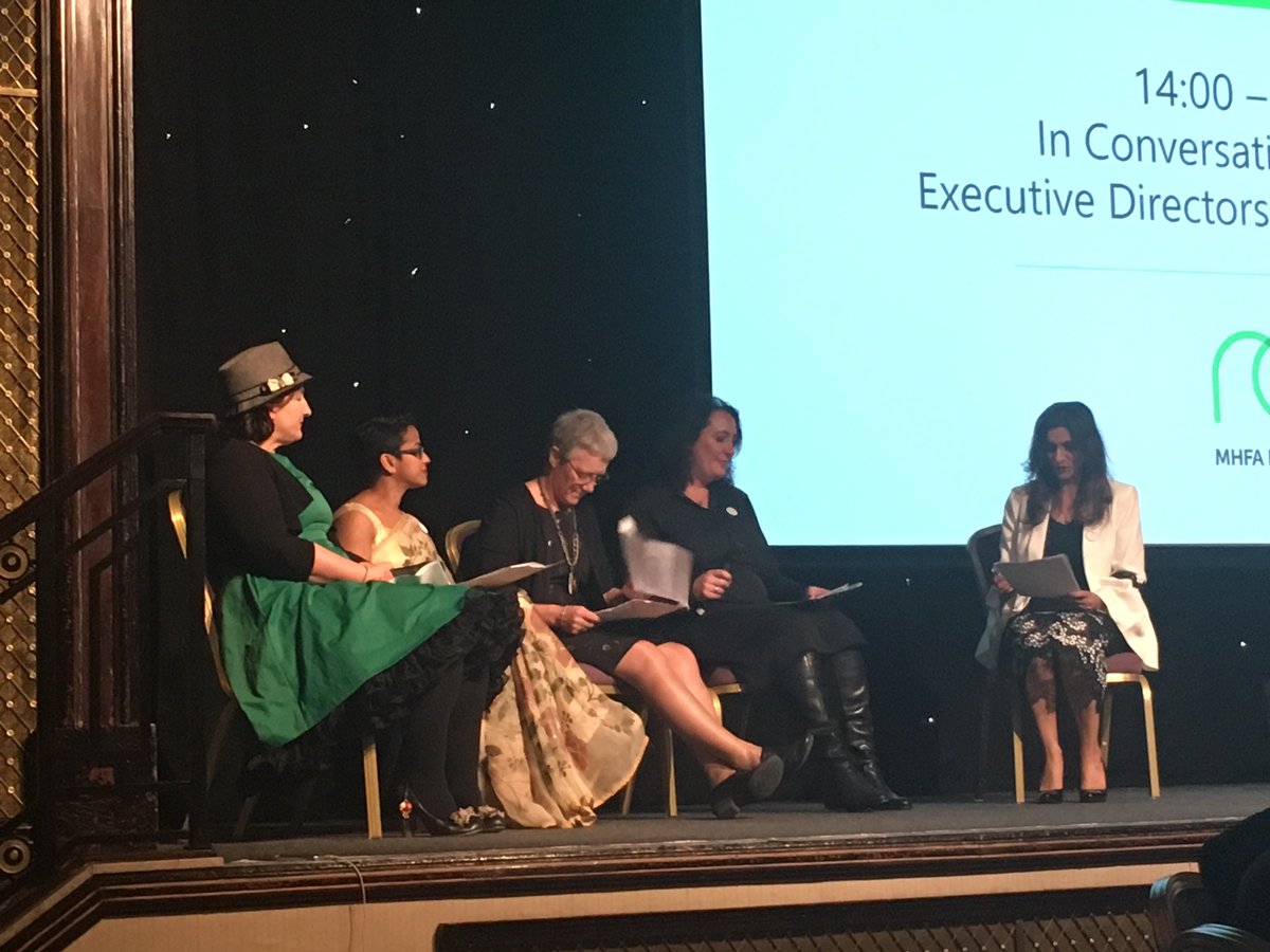 NicolaRich_UK's tweet photo. I’m still buzzing from yesterday’s @MHFAEngland #10yearsofMHFA Conference. I met some truly inspiring people and bagged myself an award! @9tothrive https://t.co/CvUrSK6HOy