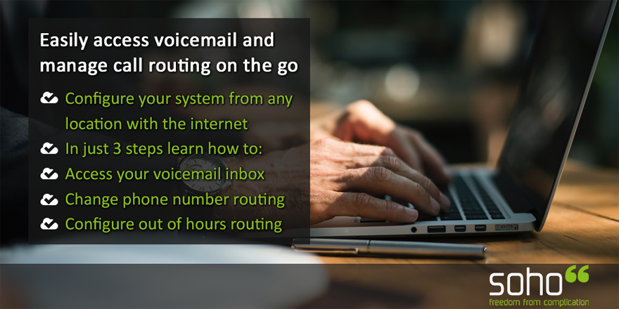soho66's tweet photo. Customers love being able to dip in &amp; out of their Control Panel from any location with the internet to access voicemail &amp; change call routing – and it's done in just a few small steps: https://t.co/F8EwLnoT9w #ukbiz #bizitalk https://t.co/qnpnAx7Dje