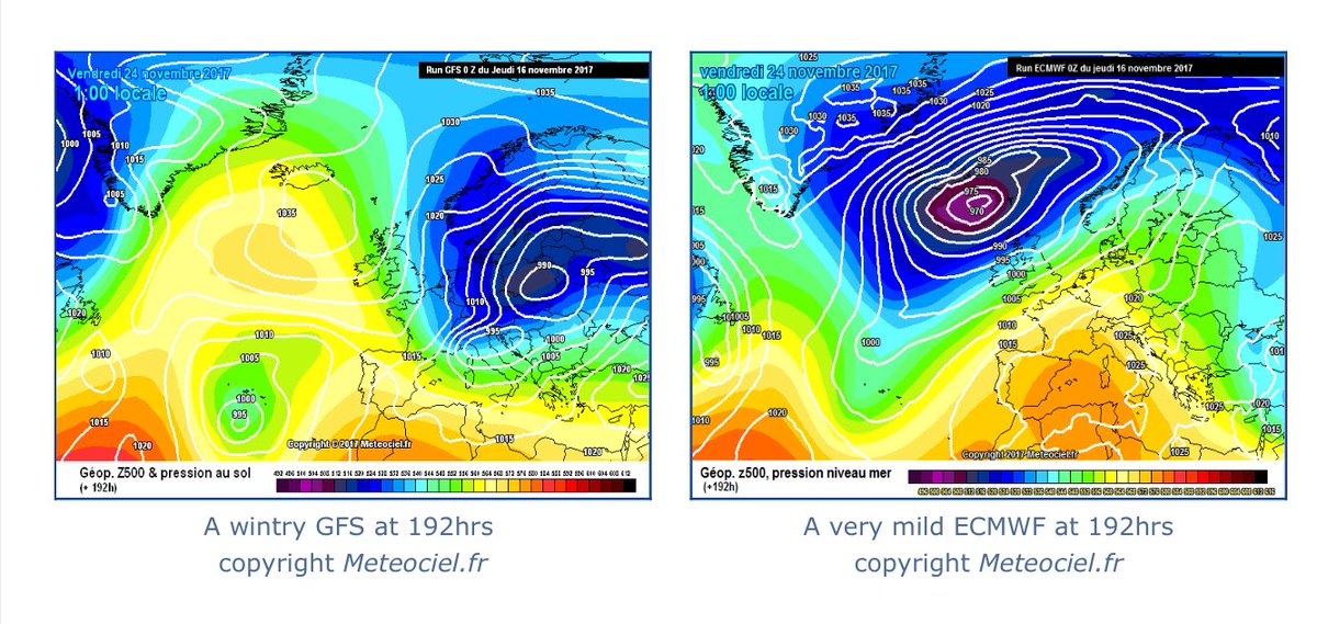 Model chaos brings a very uncertain weather outlook for #Chatel ... mild or cold next week? Our thoughts at chatelweb.com/chatel_snow_re…