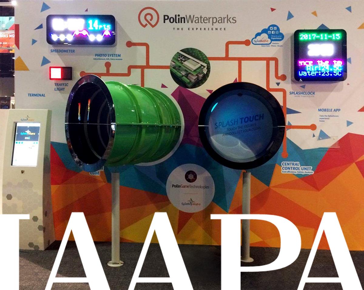 Eleven11_Ltd's tweet photo. This wall is not just eye candy! Go ahead and SplashTouch it! The third day of IAAPA Attractions Expo will soon begin, and we are ready to SplaShare a great day with you again with @PolinWaterparks at booth #1378. #IAAPA2017 #splashware #splashare #splashtouch #IAE17 #IAAPA https://t.co/DbxDRs74BS