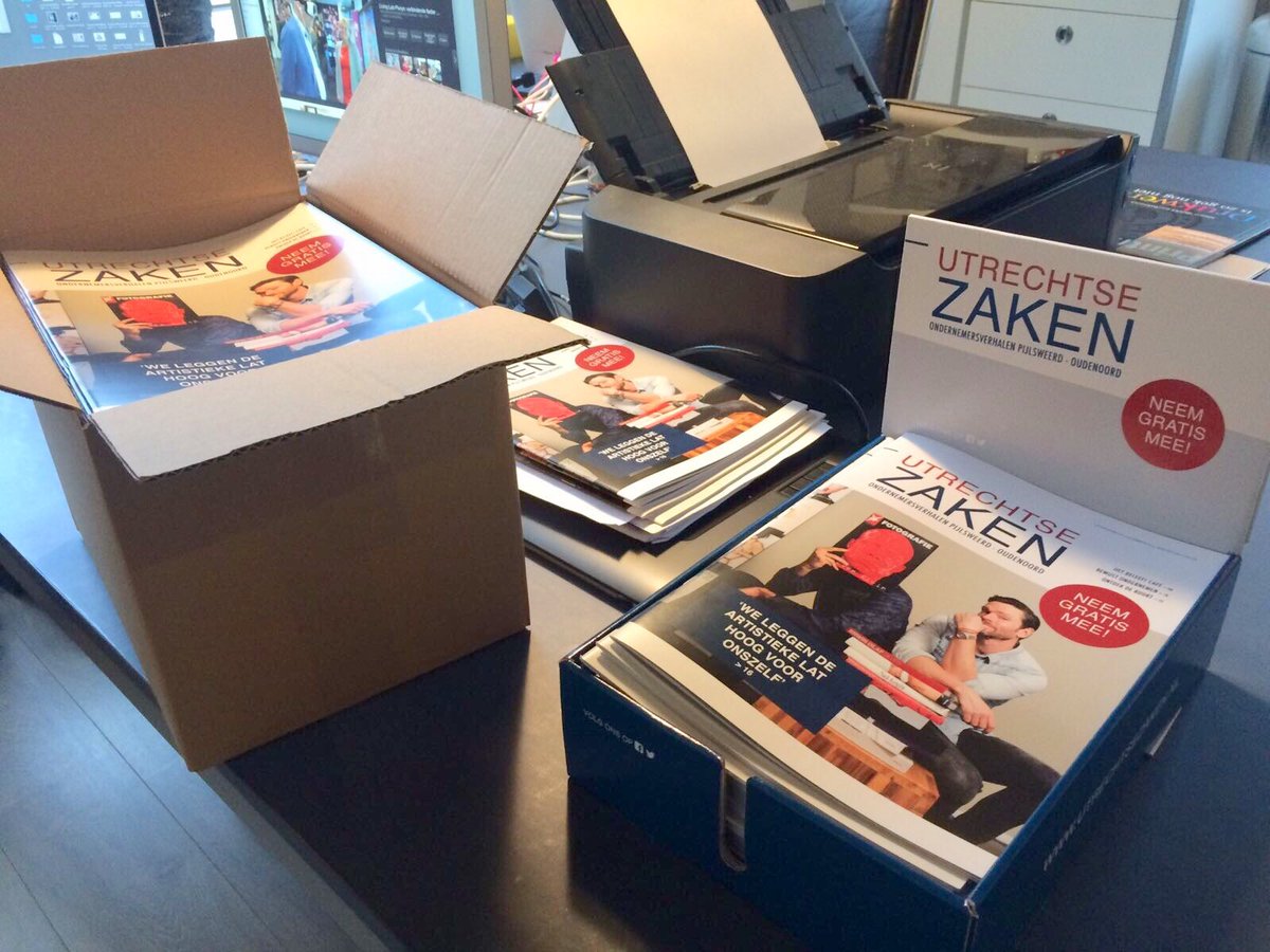 Hij is er! #trots Wil je een exemplaar? Kom dan volgende week woensdag naar de feestelijke lancering!