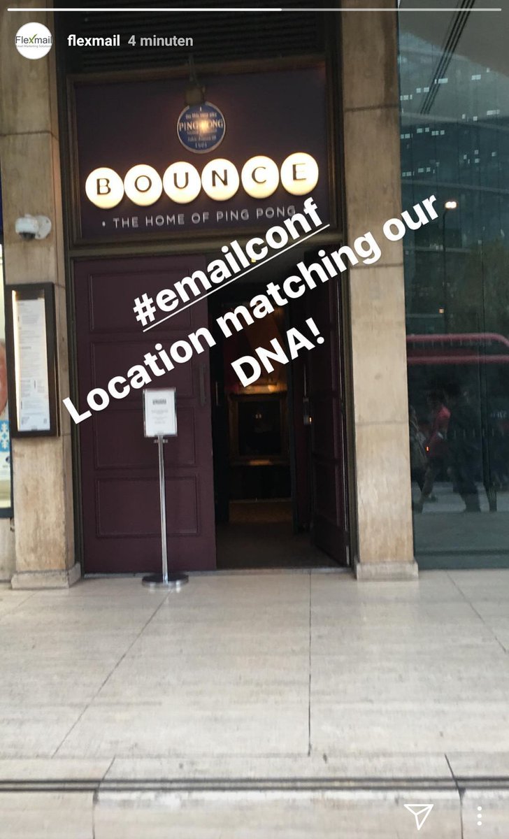 flexmail_be's tweet image. Follow our Instagram Story for updates from @MichelleDassen at @EmailConf London.
#nevernotlearning #advancedemailconference #emailmarketing #flexmail