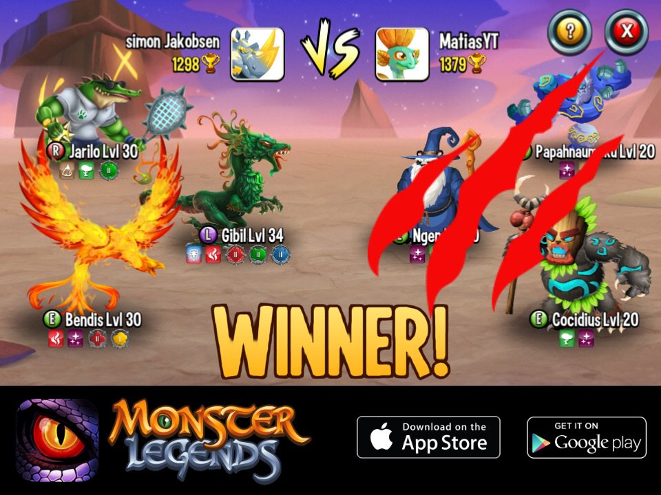 Robloxvideo4's tweet image. I rule at the Monster Legends Arena! If you dare to challenge me, start collecting monsters! m.onelink.me/8651e4be