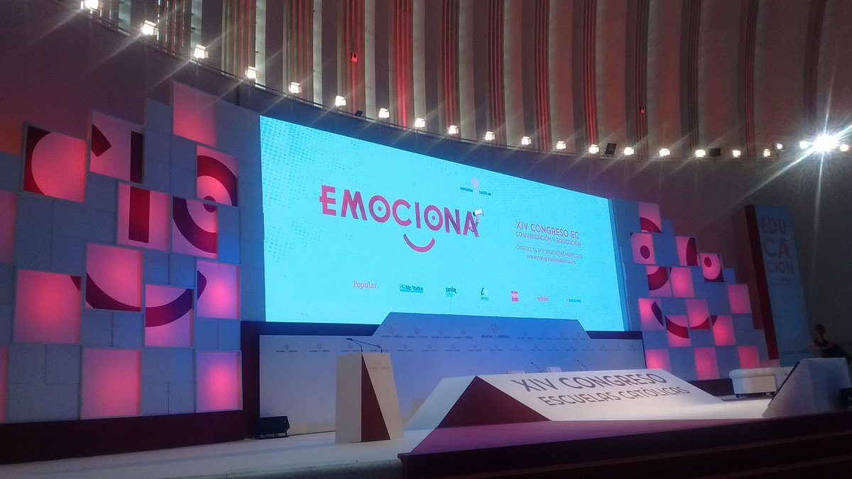AmeliaChity1's tweet photo. En Oviedo, comenzando el Congreso EMOCIONA, de Escuelas Católicas. https://t.co/kYPMTjRvcU